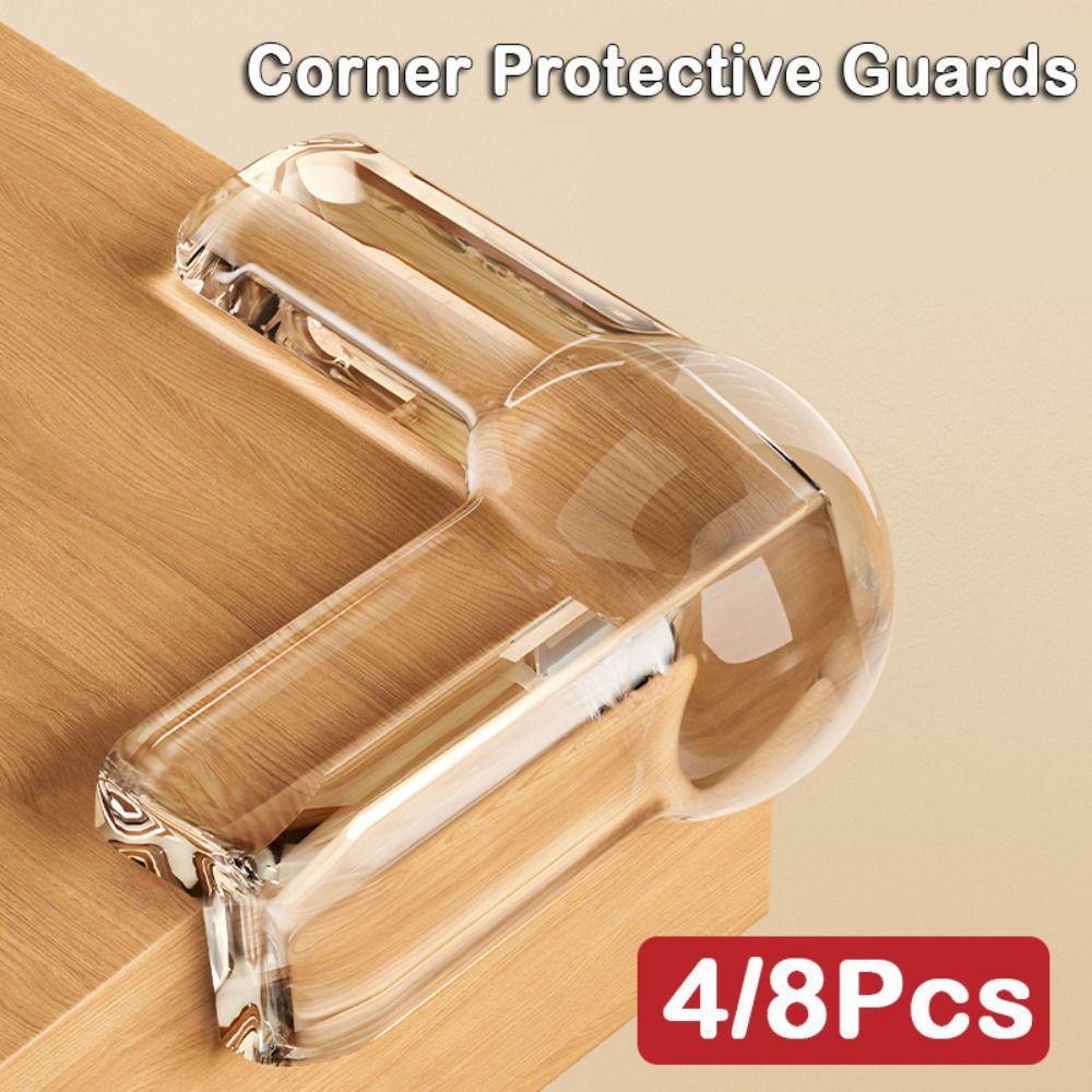 4/8Pcs Anticollision Furniture Corner Bumper Guards Babyproofing Corner Protectors  Home Furniture