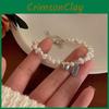 Love Heart Baroque Pearl Bracelet For Women With Vintage Style And Gift For Travel Recipients