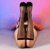 1/5/10 Pair Silky Sheer Women Over the Calf Long Socks for Office and Casual Wear Breathable Nylon Knee Length Stockings