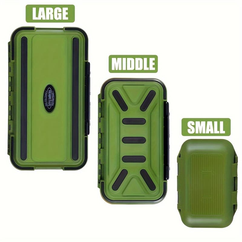 Waterproof Fishing Accessories Box Storage Tool Box Fishing Gear Soft Bait Fish Hook Storage Box Lead Box Sea Fishing Tools Large Capacity