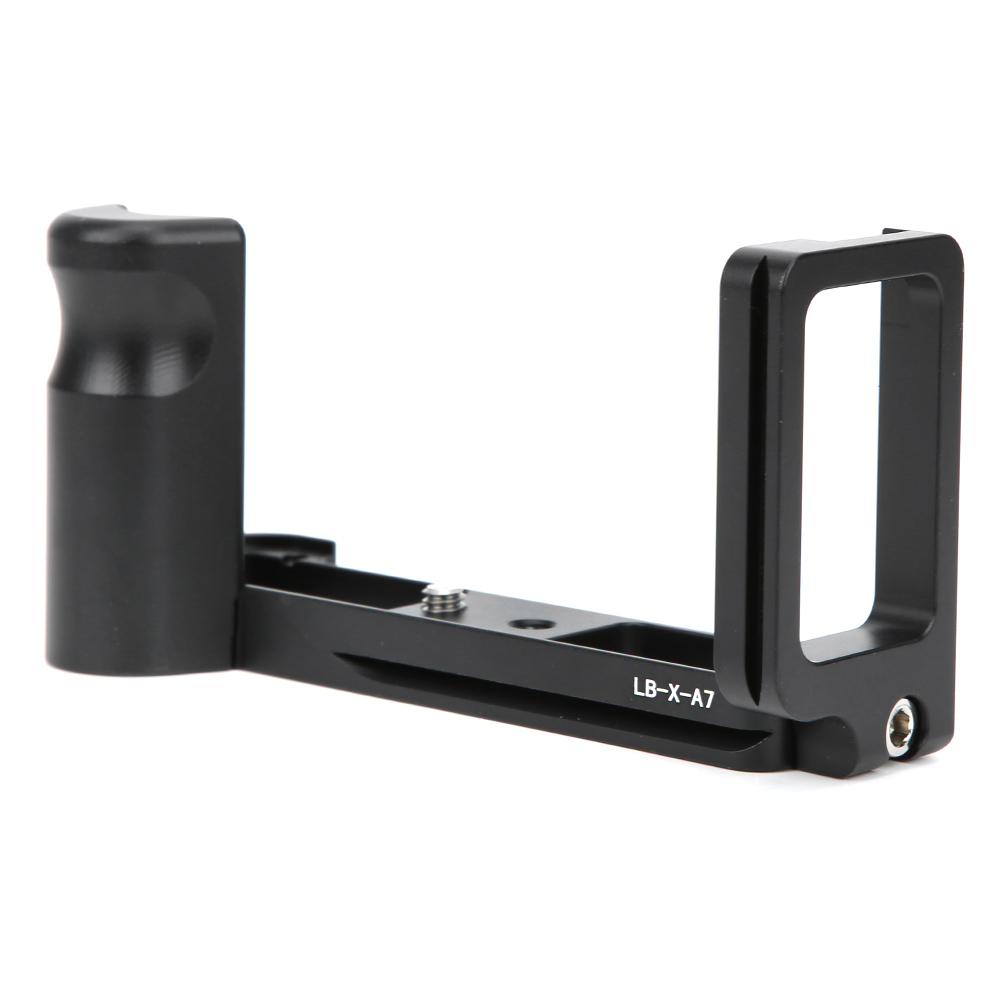 Full Metal L Quick Release Plate Vertical Shooting Handle for Fuji XA7 Mirrorless Camera