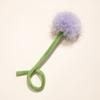 Twist Stick Handmade Felt Flower Bendable Wire Stem Flexible Iron Wire Artificial Floral Bouquet Artificial Single Stem Bouquet