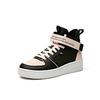 Anta High-Top Fleece Sneakers Women Sneakers Black Pink 92946911-6