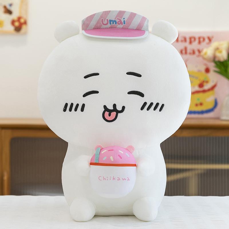 Hachiware Ice Cream Bear Plush Toy Gift For Kids And Collectors