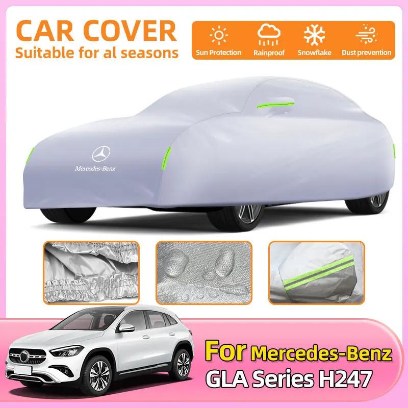 CFL1 For Mercedes-Benz GLA Series H247 Windproof Auto Cover Rain Sun UV Protect Scratch-Resistant Heat Insulation Resistant Scratch