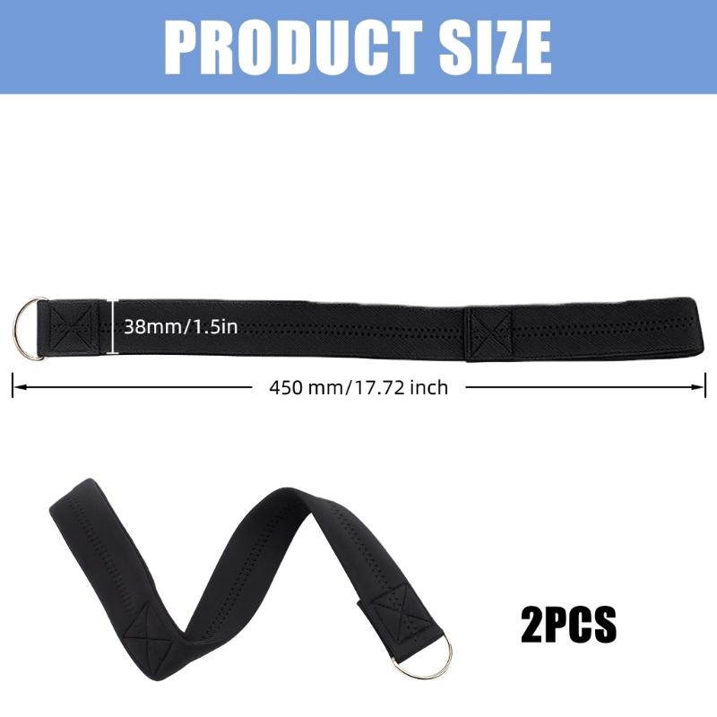 2pcs Reinforced Stroller Wristband With Soft Tear Resistant Design For Child Pram Pushchair Stability Quick Installation