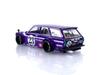 Datsun KAIDO 510 Wagon Carbon Fiber V1 Purple Kaido House 164 Diecast Model Car True Scale Miniature KHMG062