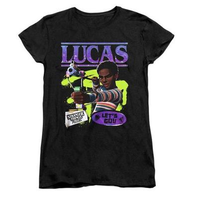 Stranger Things: Tales from ´85 Womens/Ladies Lucas Fitted T-Shirt