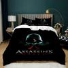 A-Assassin's C-Creed Fashion Duvet Cover Set Bedding Set Single Double King Size Game Bed  Boys Teens Bedroom Decor Gift