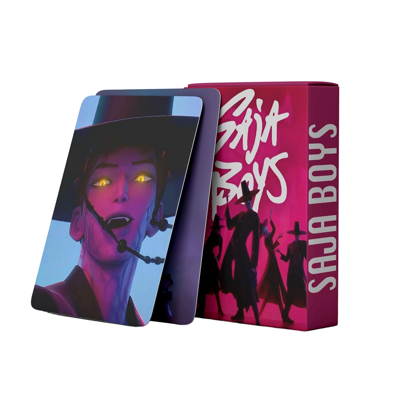 

Двусторонняя карточка ЛОМО на 55 карт - Аниме Окружающая Фотокарточка - Коллекционная карточка One Size