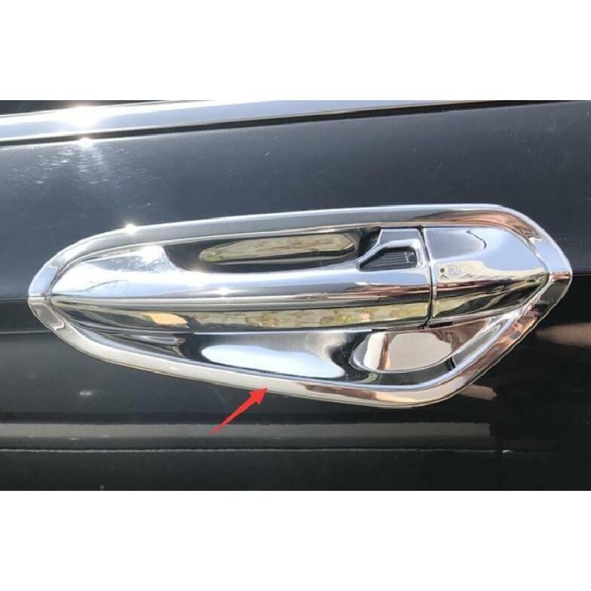 For Ford Mondeo Fusion 2013-2020 Chrome Exterior Side Door Bowl Cover Trim 8PCS