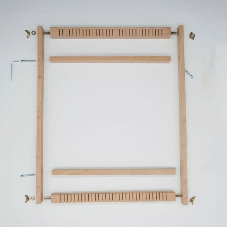 Webstuhl Gewebter Wandteppich Gewebter Abnehmbarer Strickwebstuhl Strickzubehör Handwerksbedarf für Erwachsene