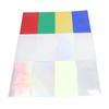 24 Sheets 8 X 4 Inch Holographic Lure Sticker Multicolored Fish Scale Sticker  DIY Craft