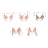 Cosplay Halloween False Ears Forest Butterfly Latex Ear Cuff Jewelry Halloween Elf Ears  Dress Up