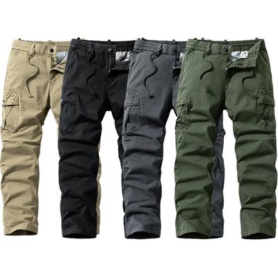 Mens Tactical Pants Multiple Pocket Breathable Casual Pants Streetwear Army Urban Commuter Tacitcal Trousers Men Cargo Pants