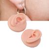Ear Model Soft Silicone High Simulation Clear Structure Human Ear Model for Piercing Practice