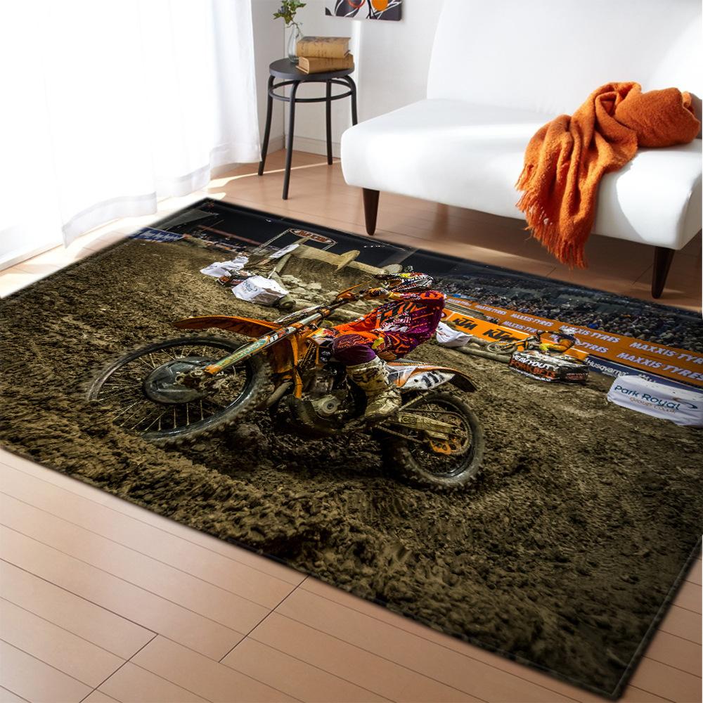 

Scenic Carpet Feather Wind Bedroom Floor Mat 50*80cm