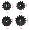 MUQZI Derailleur Ceramic Pulley Wheel 11T 12T 13T 14T 7-11 Speed Bike Rear Derailleur Jockey Wheel for Shimano Sram