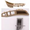 Left-Hand Drive Interior Door Handle for BMW 5 Series F10 F11 (Driver's Side, Dual Hole, Window Switch Panel)