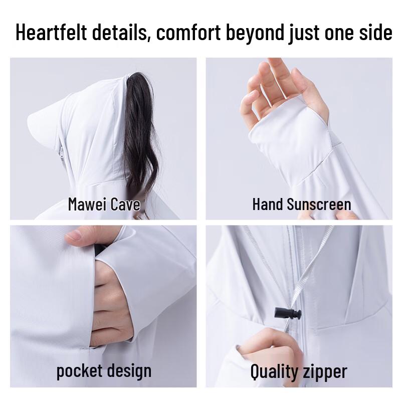 LangSha Women's Ice Silk UV Protection Hoodie