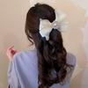 Shiny Rhinestones Bow Hair Accessories Hairpin Crystal Hair Clip for Girls Headdress