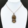 Bronzite Pendant Copper Pendant Stylish Pendant Gemstone Copper Jewelry Handmade Pendant Bronzite Jewelry Boho Style Pendant Gift For Women