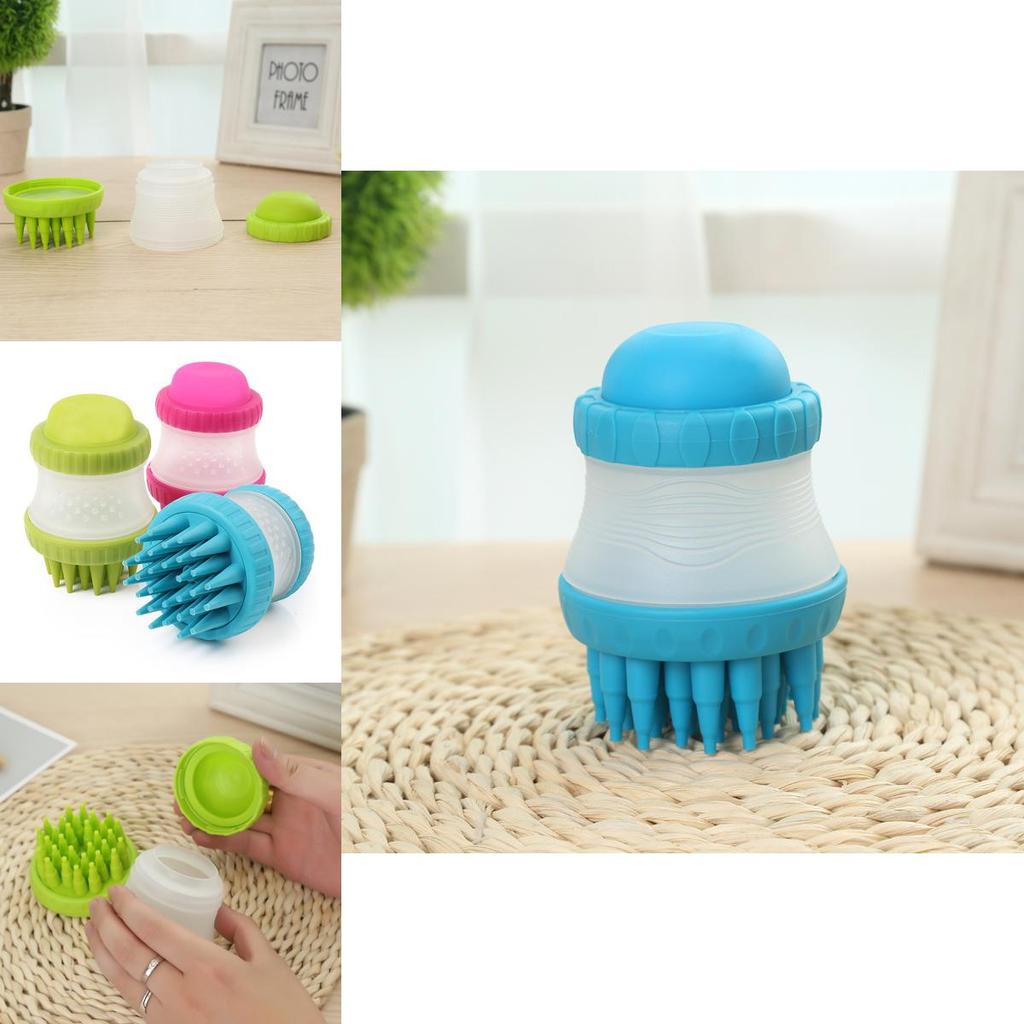 Versatile Pet Bath Brush For Dogs And Cats With Timeless Design And Comfort