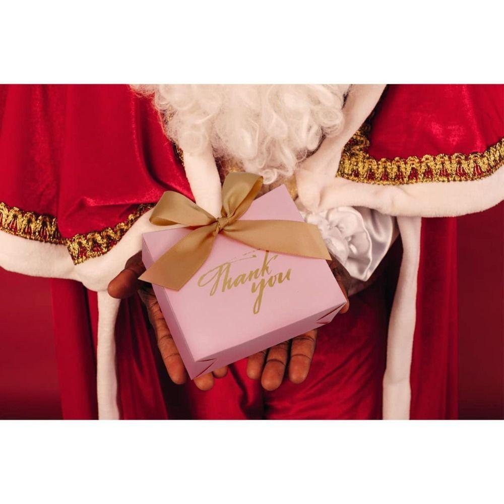 Bow Ribbon Design Thank You Gift Bags 10 Pack Gift Packaging Boxes Party Favor Bags Birthday Party