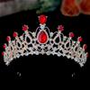 Princess Crown Tiara Children's High End Crystal Headband Girls Headband Little Girl Birthday Crown Baby Hair Accessories