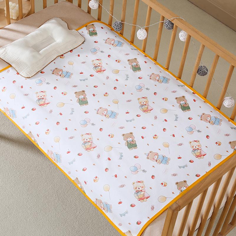 

Многоразовая хлопковая пеленка для новорожденных: Дышащий, Непромокаемый Наматрасник 70x90 cm