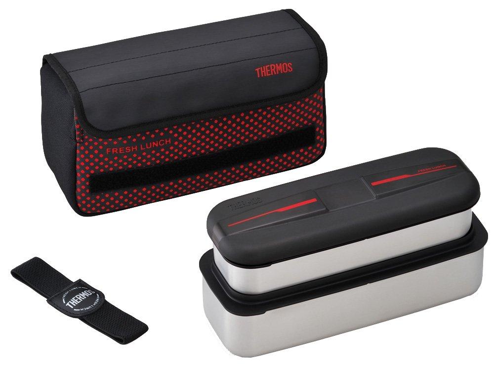 THERMOS Fresh Lunch Box, 1100ml, Stainless Steel, DSD-1100W, Small
