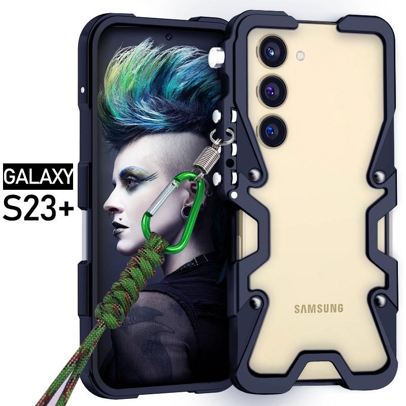 Luxury Thor Heavy Duty Armor Metal Aluminum Phone Case For Samsung Galaxy S26 S25 S24 S23 S22 S20 + FE Ultra Plus Fundas Coques