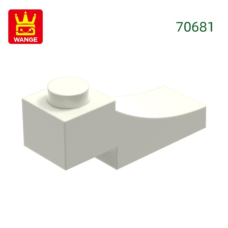 Non-Toxic 145Pcs/Lot 70681 Curved Arch Plates 3X1 Building Block Moc Color Accessories Compatible With Brick Diy Children'S Toy