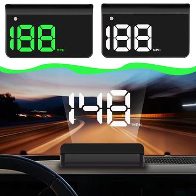 Car HUD Head-up Display GPS Speed Display KMH/MPH For All Car Speedometer Accessories