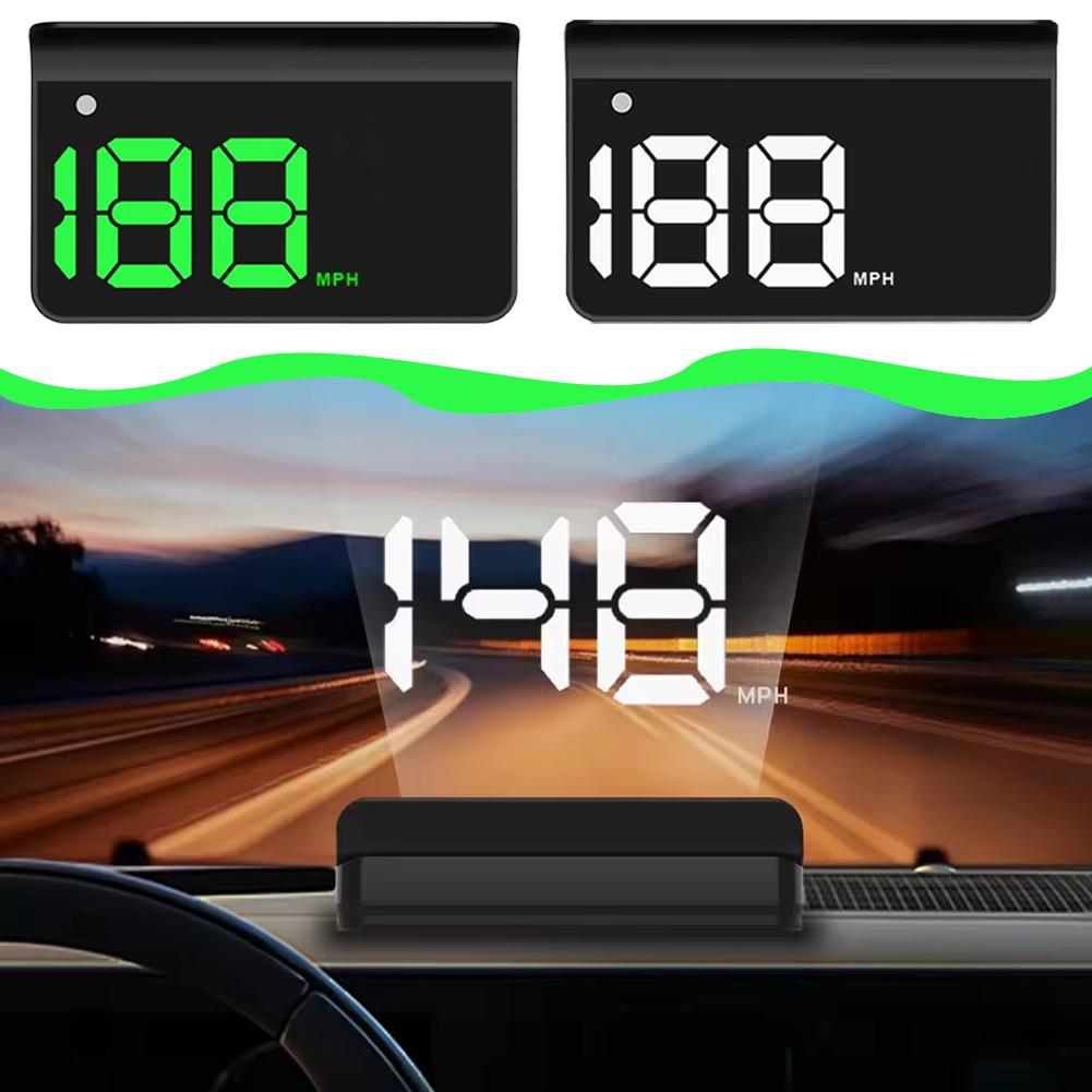 Car HUD Head-up Display GPS Speed Display KMH/MPH For All Car Speedometer Accessories