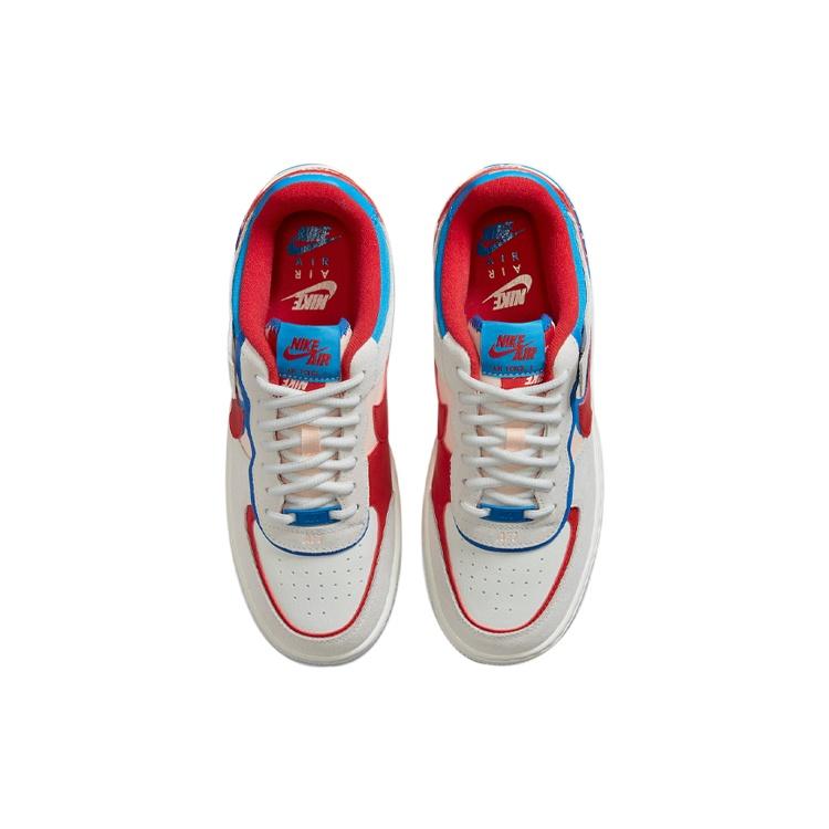 (WMNS) Nike Air Force 1 Shadow 'Sail Royal Red' Women's CU8591-100