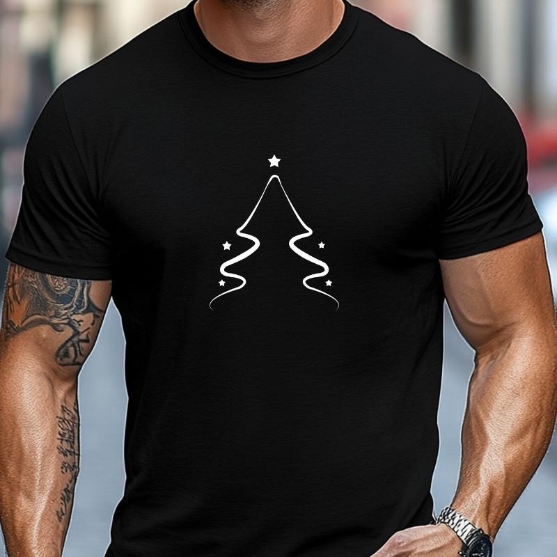 

Men s Polyester Short Sleeve T-Shirt, Quick-Dry Breathable for Daily XXL чёрный