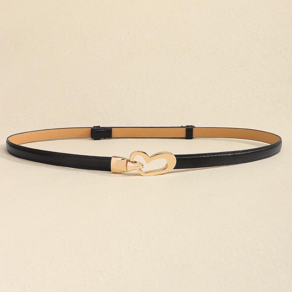 

Elegant Waistband Casual PU Leather Belt Fashion Thin Belts for Women Girls