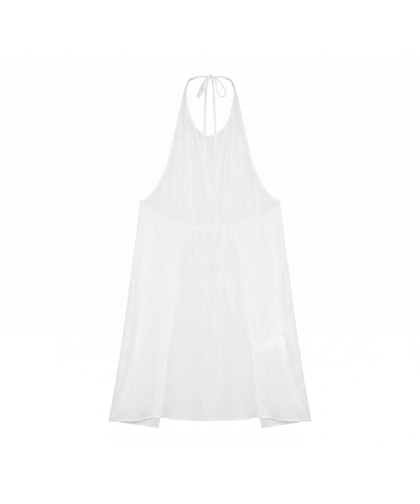 Eilubeu Layered Halter Dress Aaseop108A