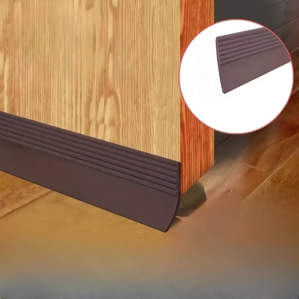 

1pc 1mX36mm Door Seal Strip Door Bottom Prevents Dust Protects From Door Draft Stoppers for Bottom of Door Self-Adhesive 1mX36mm коричневий