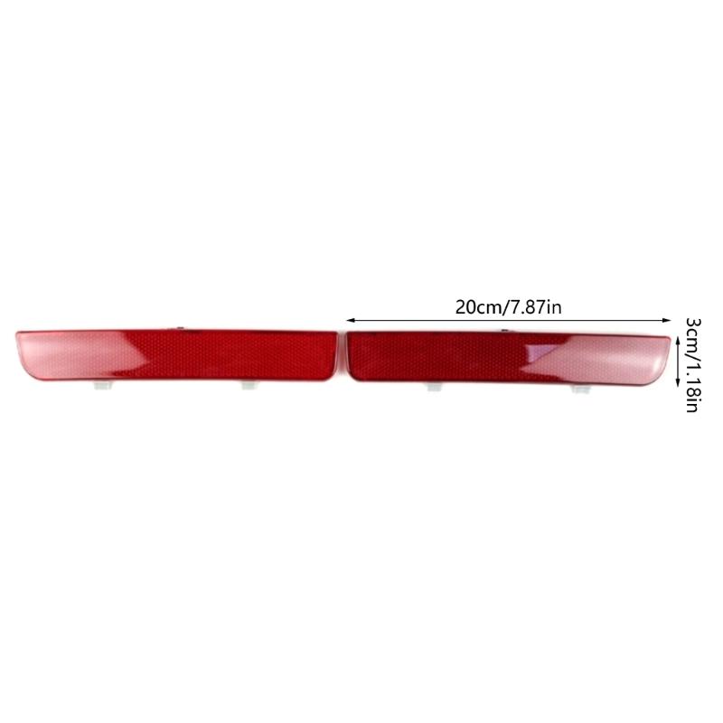 Bumper Reflector for LR2 08-15 Bumper Red Reflector Car Accessories Bumper Trim