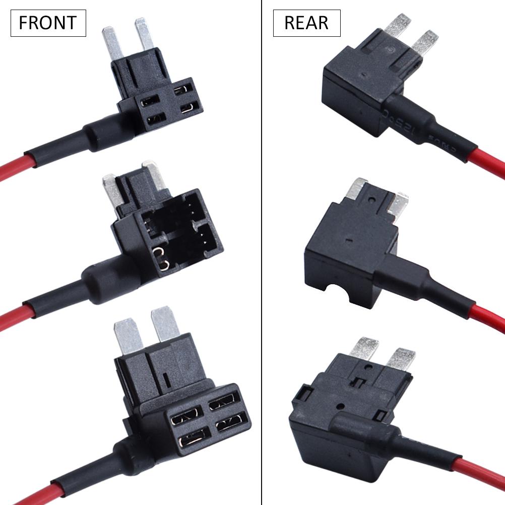 12 stücke 12V Auto Blade Sicherungs halter fügen Sie einen