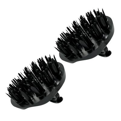 ABIERTA Head Spa Set of Silicone Shampoo Scalp Scalp Scalp Care Brush, 2, Brush, Massage, Care,