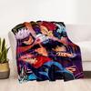 Jujutsu Kaisen Artwork Blankets Are Suitable for Living Rooms,making Them an Ideal Choice for Outdoor Travel and Gifts.