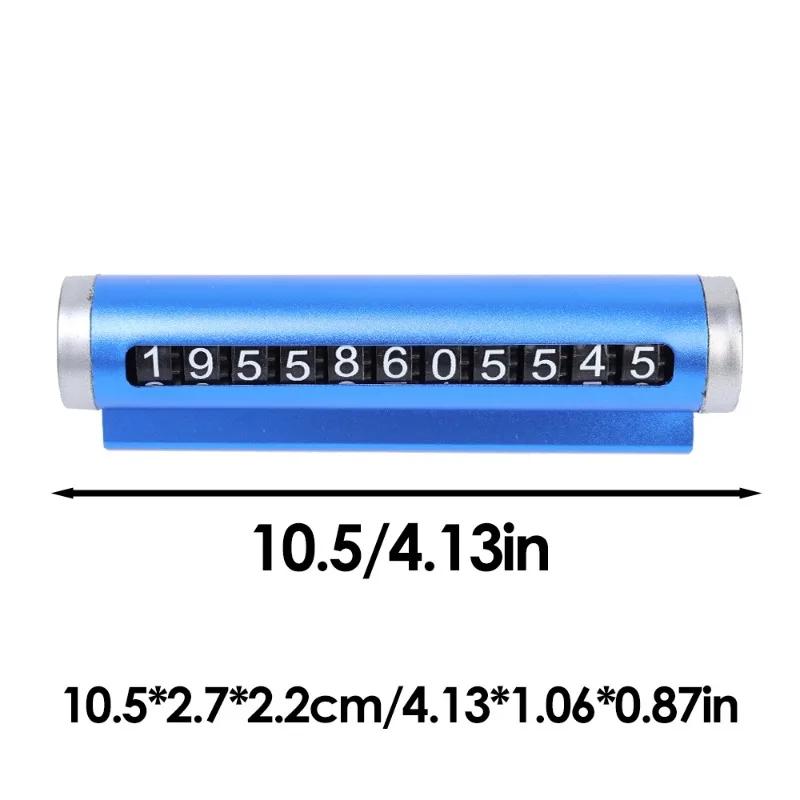 Car Phone Number Card Temporary Parking Card Plate Telephone Number Car Park Stop Automobile Accessories