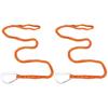 4/2/1pc Adjustable Elastic Kayak Rod Lanyard Canoe Paddle Leash Fishing Rod Leash Safety Rope Carabiner Rowing Boats Accessories