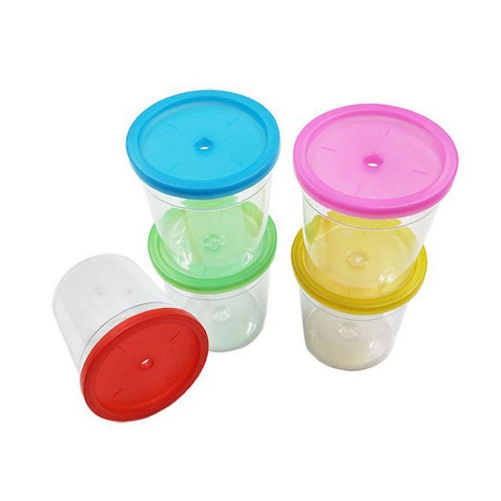 Plastic Betta Fish Tank Portable Mini Goldfish Tank Colors Fish Box  Desktop Decoration