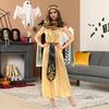 Dronning Kleopatra Kostyme for Jenter Barn Gammel Egyptisk Kjole Halloween Cosplay Tilbehør for Kostymefester