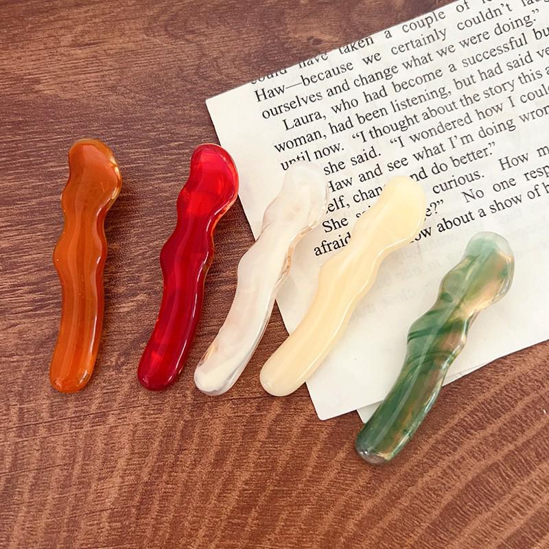 Korean Sweet Texture Wavy Duckbill Hairpin Clip