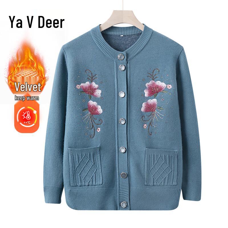 

Yalu Women s Warm Knitted Cardigan Sweater 3XL